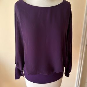 Joseph A purple blouse. Never worn.